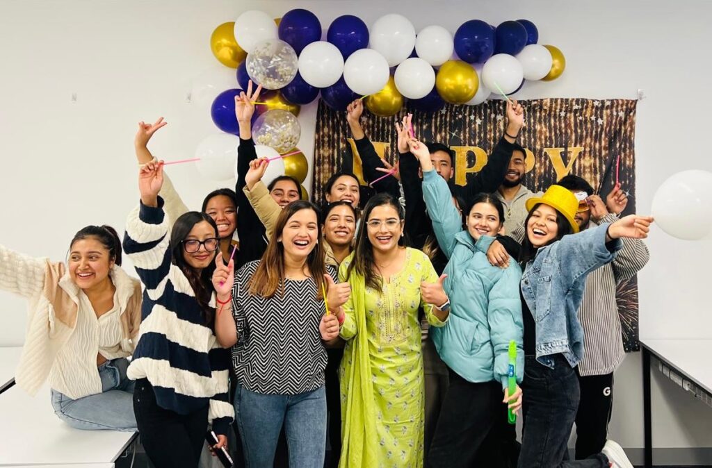 New Year Celebration at Crown Institution of Higher Education, Canberra